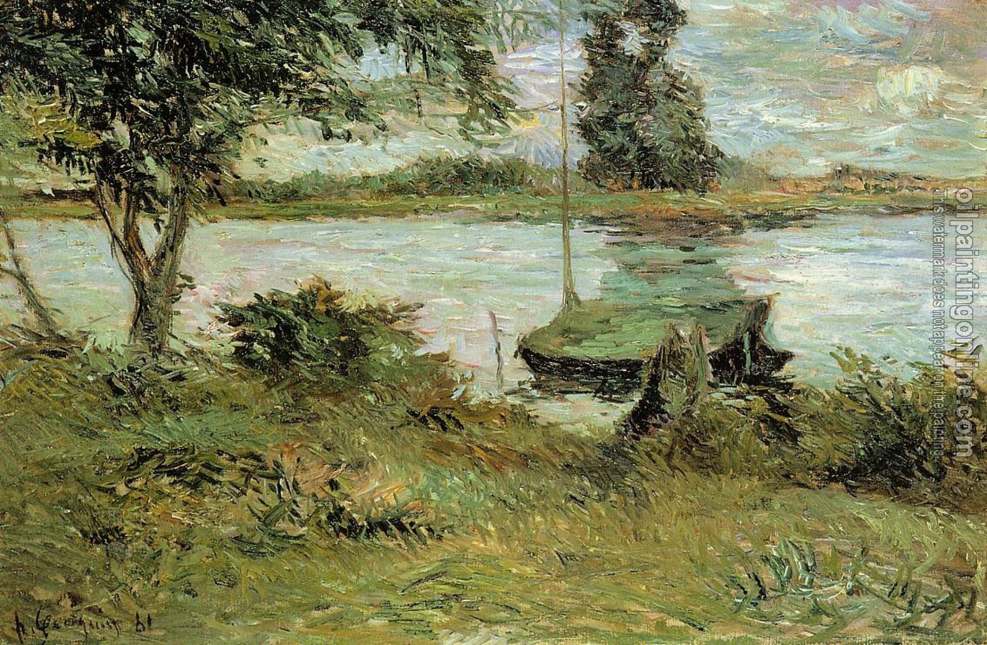 Gauguin, Paul - Banks of the Oise